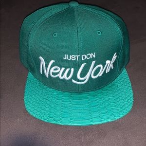BRAND NEW JUST DON NEW YORK HAT.